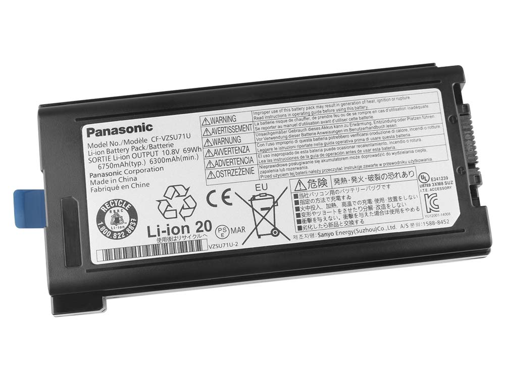 מקורית Panasonic CF-53DA304FW CF-53SSLAY1M סוללה 4200mAh 46Wh 6 תאים