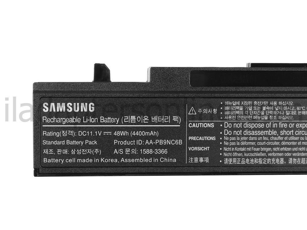 מקורי 4400mAh 48Whr 6-תא סוללה Samsung AA-PB9NC6B