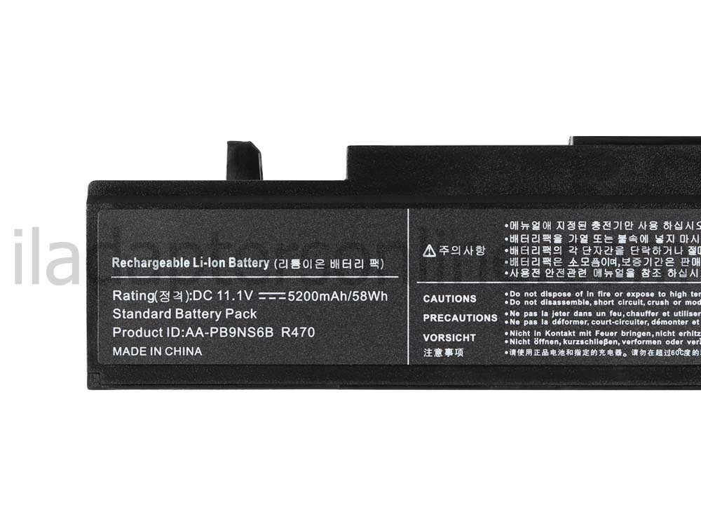 6 תא 5200mAh סוללה Samsung 350V5C 350V5C-A01 350V5C-A02