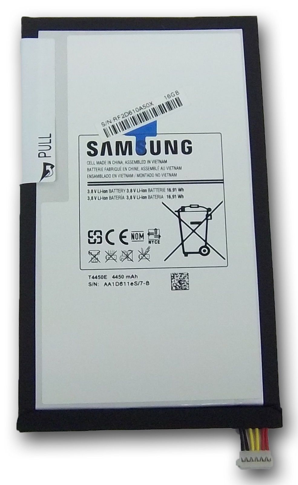 מקורי 4450mAh מקורי Samsung SM-T320NZWEXAR T4450E SP3379D1H