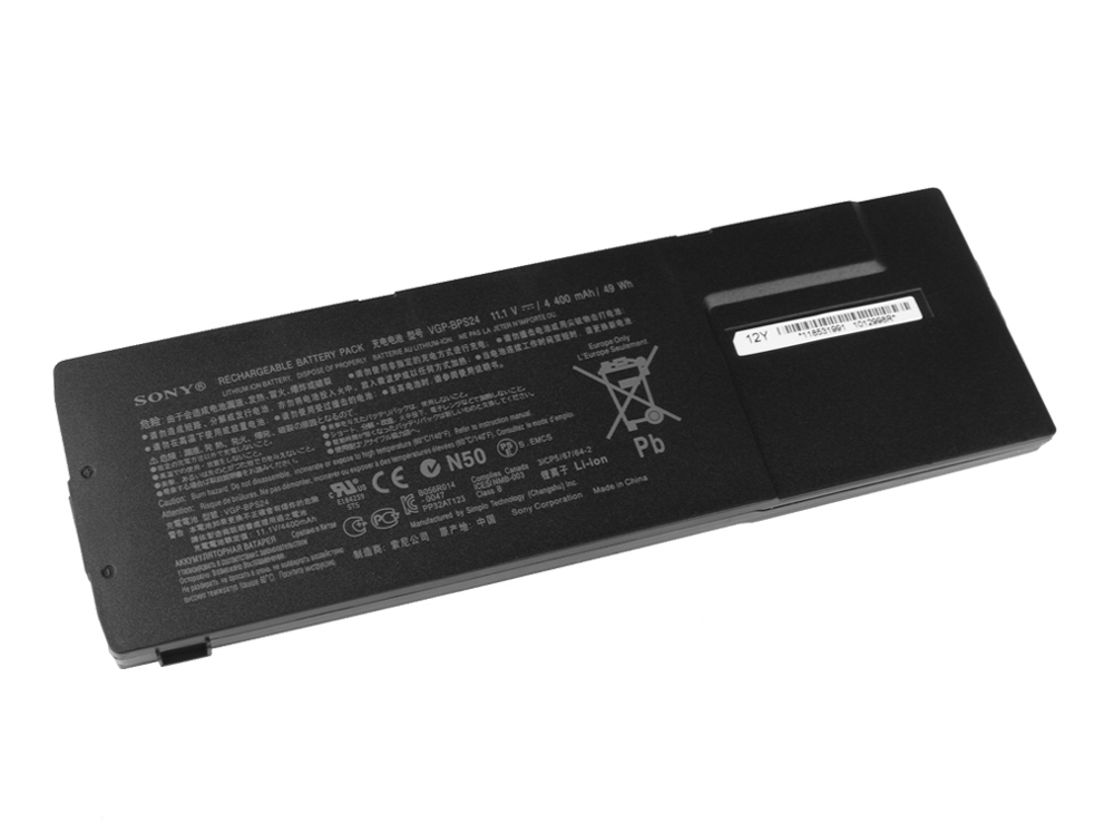 מקורי 6 תא 4400mAh Sony Vaio SVS13116FGB מקורי