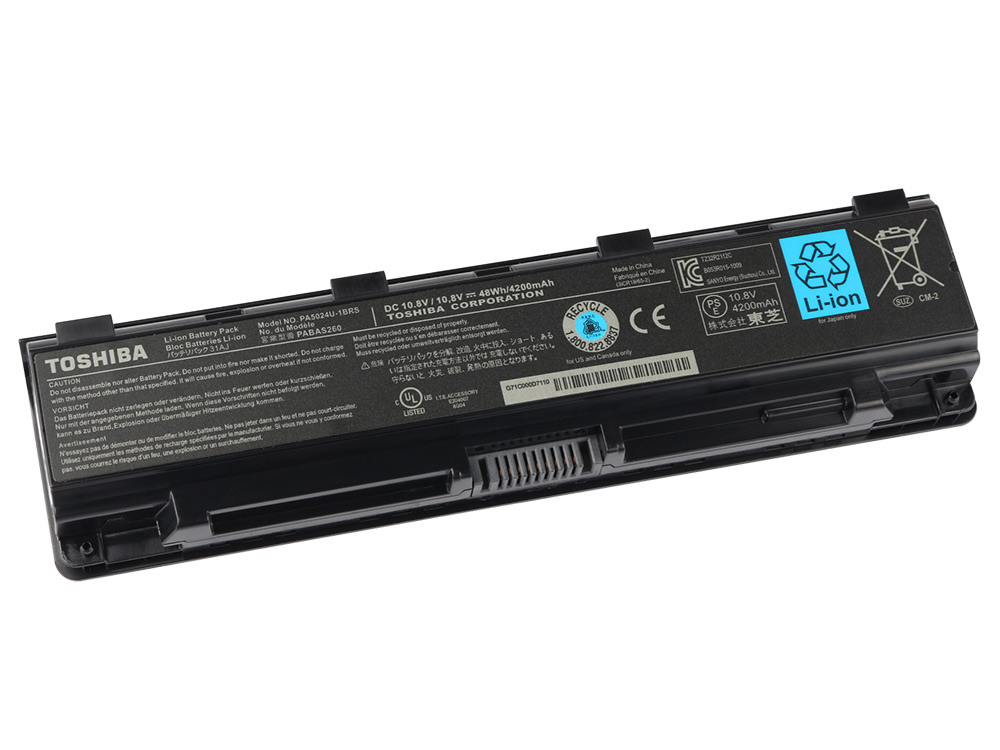 6 תא 4200mAh מקורי Toshiba Satellite Pro C850-10x C850-10z C850D