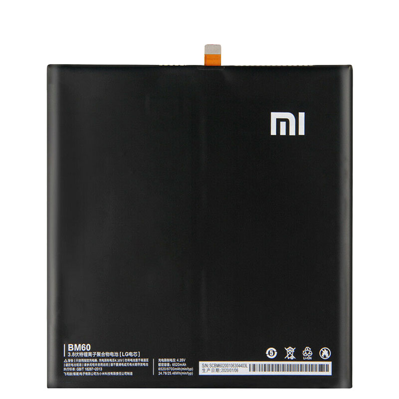 מקורי 6520mAh 23.71Wh סוללה Xiaomi BM60