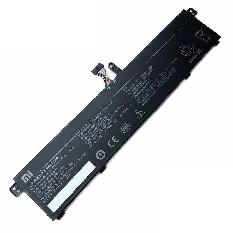 מקורי 5200mAh 40Wh סוללה Xiaomi R13B03W